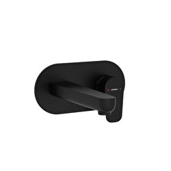 Artema Flow Soft Ankastre Lavabo Bataryası, Mat Siyah (Sıva Üstü Grubu) – A4317536