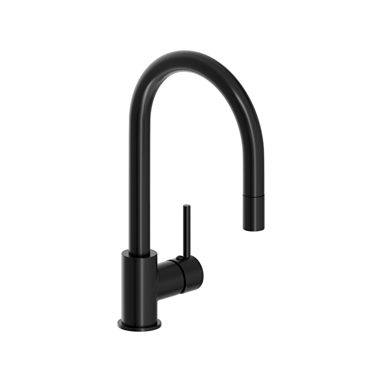 VitrA Masterline Maestro Lite Pull-Down Eviye Bataryası, Mat Siyah (Zamak) – A4351936