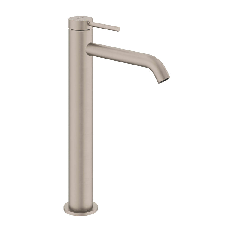 Artema Minimax Round Blueco Lavabo Bataryası (Çanak), Fırçalı Nikel – A4353434ENR