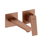 Artema Minimax Square Ankastre Lavabo Bataryası, Kısa, Fırçalı Bakır (Sıva Üstü Grubu) – A4359224