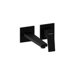 Artema Minimax Square Ankastre Lavabo Bataryası, Uzun, Mat Siyah (Sıva Üstü Grubu) – A4359336