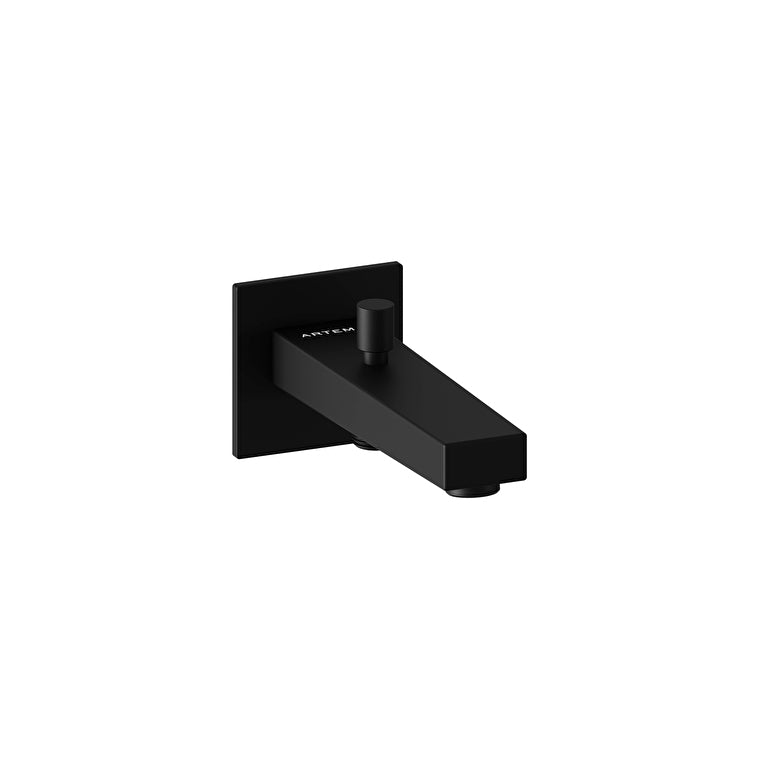 Artema Minimax Square Çıkış Ucu, El Duşu Çıkışlı, Mat Siyah – A4359536