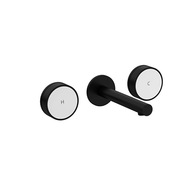 VitrA Origin Aura Ankastre Lavabo Bataryası, Mat Siyah Cam (Sıva Üstü Grubu) – A4360636