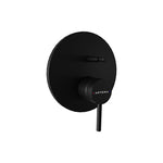 Artema Minimax Round Ankastre Banyo Bataryası, Mat Siyah (Minibox Sıva Üstü Grubu) – A4362036