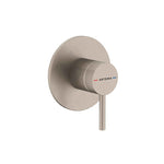 Artema Minimax Round Ankastre Duş Bataryası, Fırçalı Nikel (Minibox Sıva Üstü Grubu) – A4371034