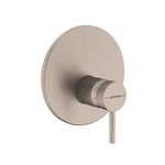 Artema Minimax Round Ankastre Duş Bataryası, Fırçalı Nikel (V-Box Sıva Üstü Grubu) – A4371134