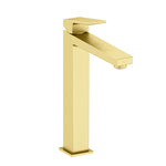 Artema Minimax Square Blueco Lavabo Bataryası (Çanak), Fırçalı Altın – A4372425ENR