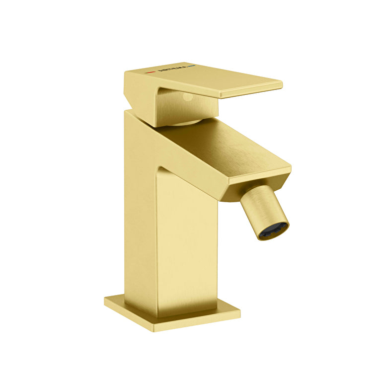 Artema Minimax Square Bide Bataryası, Sifon Kumandalı, Fırçalı Altın – A4372625