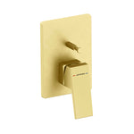 Artema Minimax Square Ankastre Banyo Bataryası, Fırçalı Altın (Minibox Sıva Üstü Grubu) – A4373225