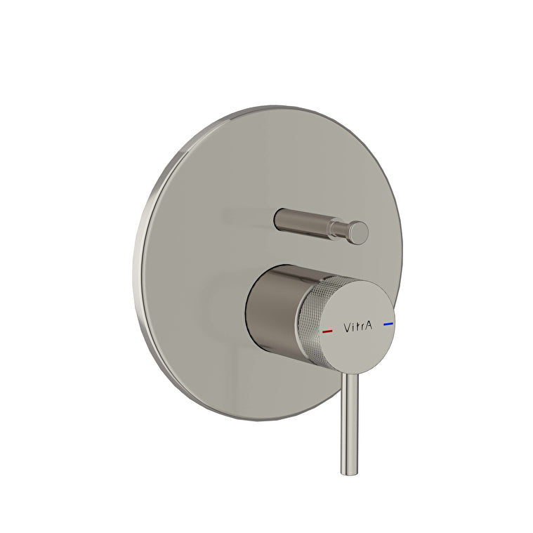 VitrA Origin Aura Ankastre Banyo Bataryası (V-Box Sıva Üstü Grubu) Fırçalı Nikel – A4378434