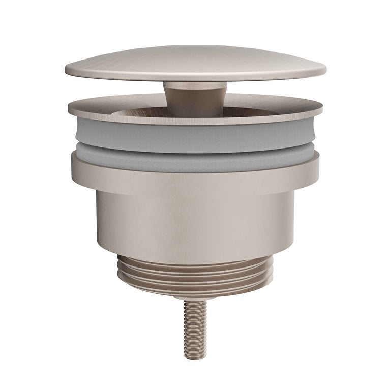 VitrA Origin Lavabo Yuvarlak Süzgeci (Universal-Sabit), Fırçalı Nikel – A4514834