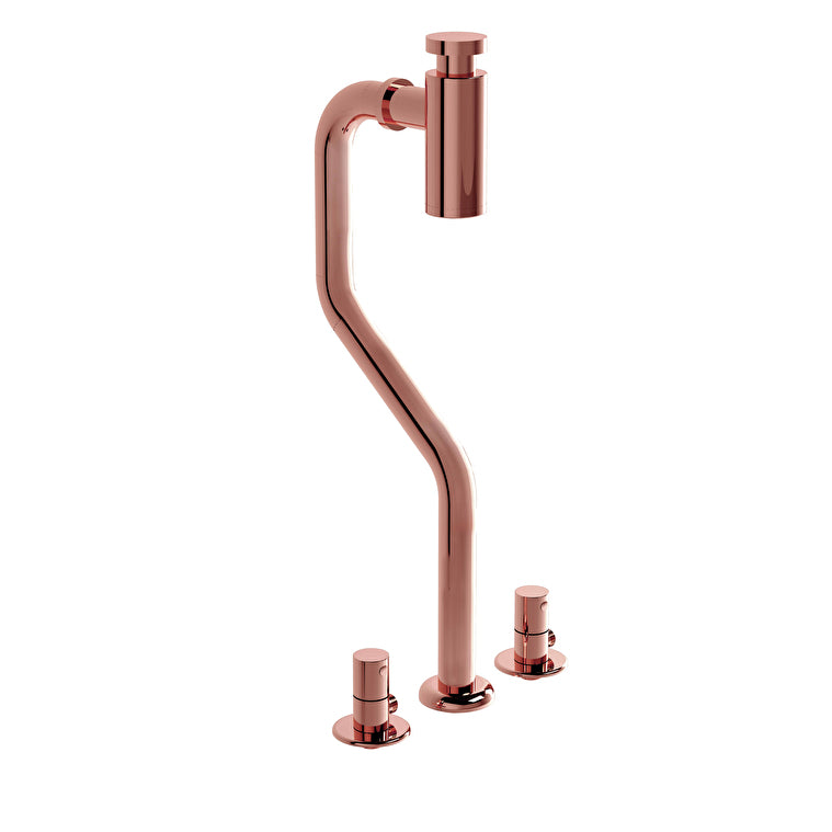 VitrA Origin Monoblok Lavabo Sifonu, Soft Bakır – A4515729