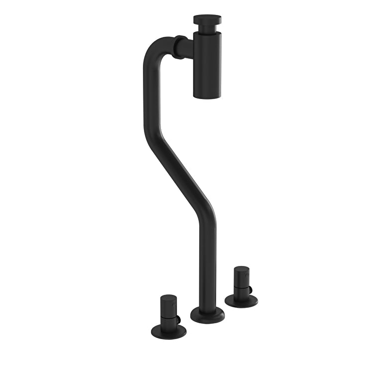 VitrA Origin Monoblok Lavabo Sifonu, Mat Siyah – A4515736WTC