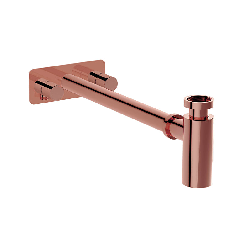 VitrA Origin Lavabo Sifonu, Simetrik Rozet, Soft Bakır – A4515929
