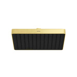Artema Core Square Duş Başlığı, 25 cm, Tek Fonksiyonlu, Fırçalı Altın – A4591325