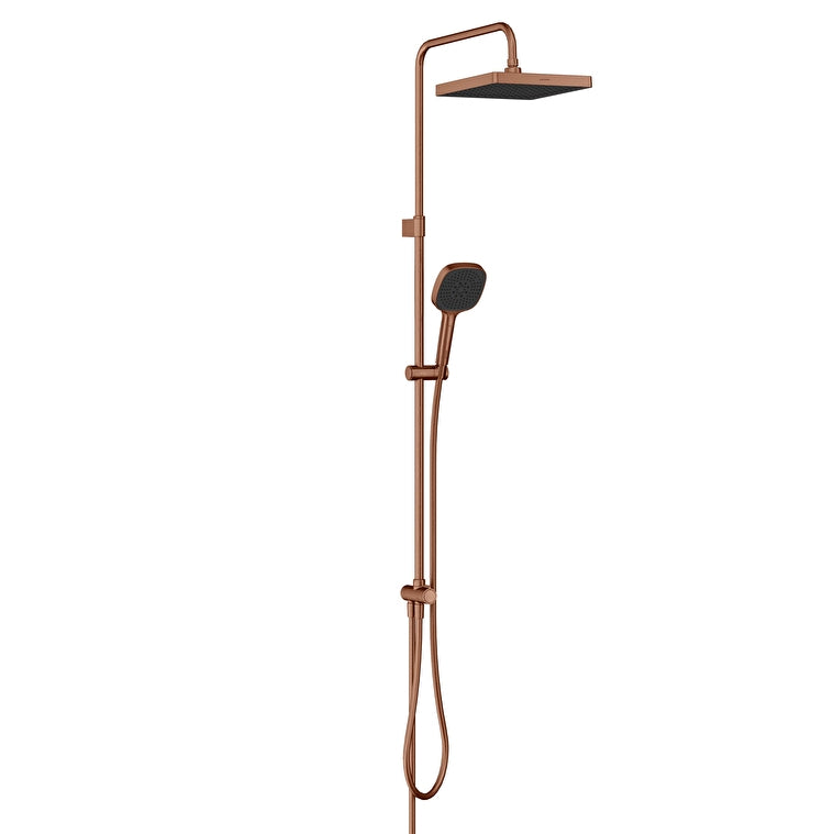 Artema Core Square 250 Duş Kolonu, Fırçalı Bakır – A4591924
