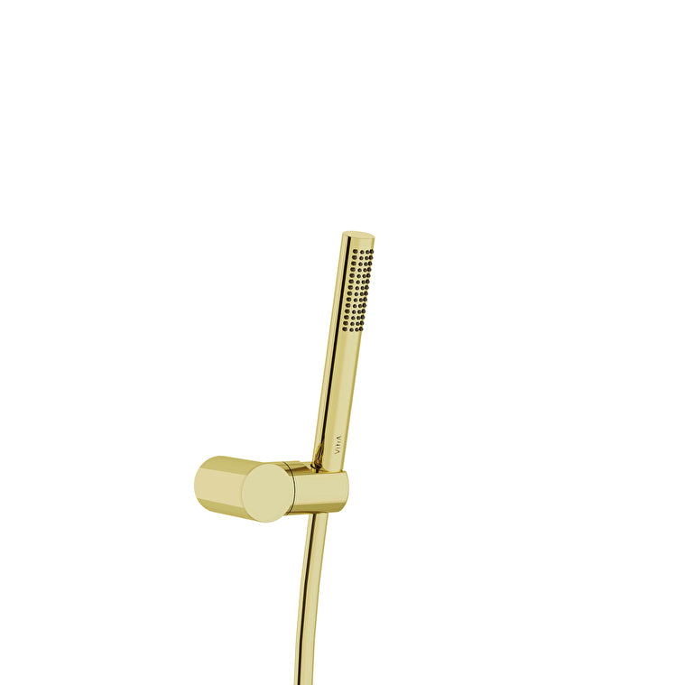 VitrA Prime Round Stick El Duşu Takımı, Soft Altın – A4592674