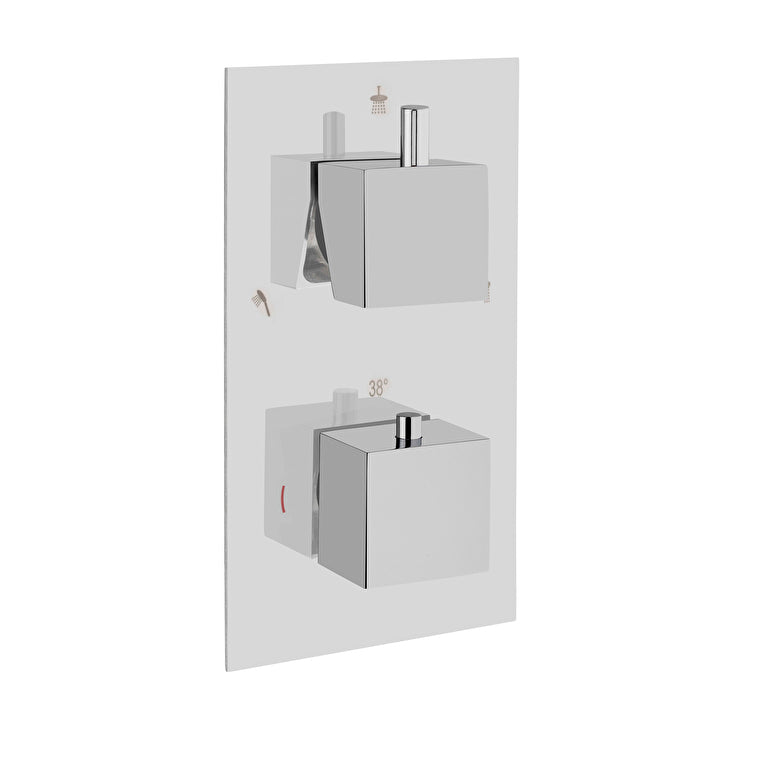 Artema AquaHeat S2 Ankastre Banyo/Duş Bataryası (3 Yollu Yönlendirici) – A47118