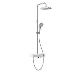 Artema Core Round 250 Duş Kolonu ve Termostatik Banyo Bataryası Sistemi – A47309