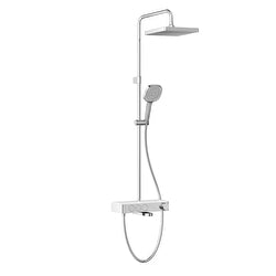 Artema Core Square 250 Duş Kolonu ve Termostatik Banyo Bataryası Sistemi – A47310
