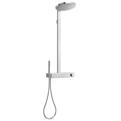 VitrA Prime Round 300 Duş Kolonu ve Termostatik Banyo Bataryası Sistemi – A47313